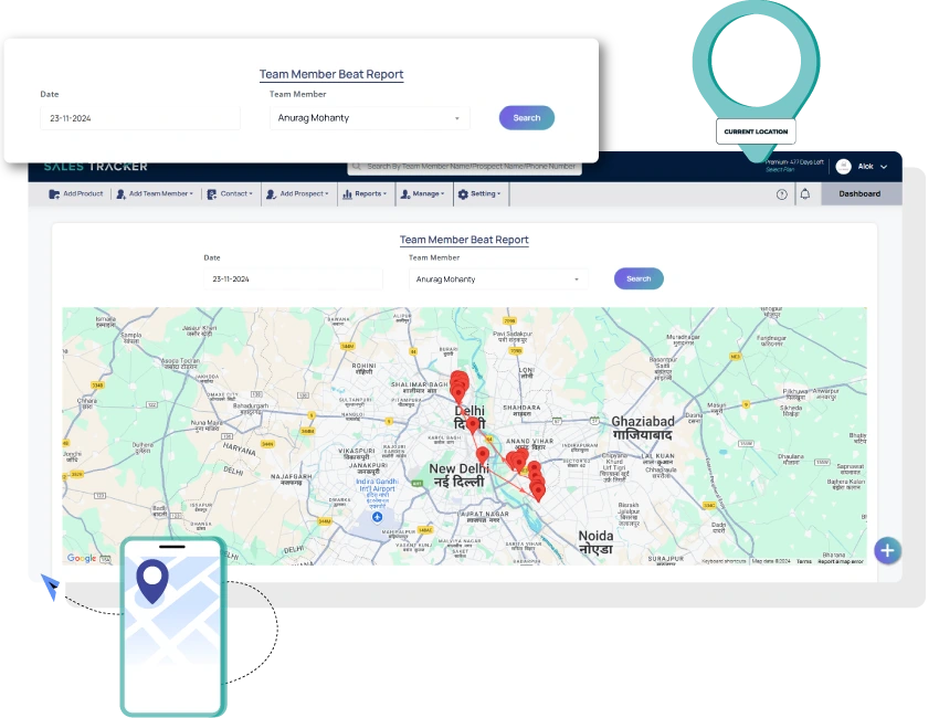 Automated Live Location Tracker